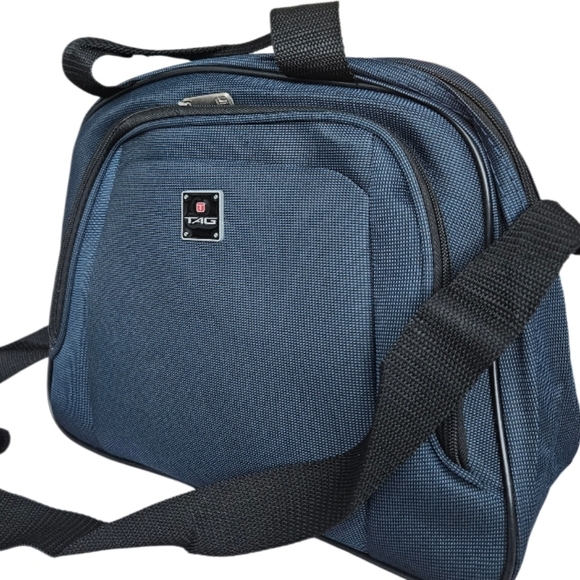 Tag  Dark Teal  Travel Bag Set Carry On Duffel - Picture 6 of 11